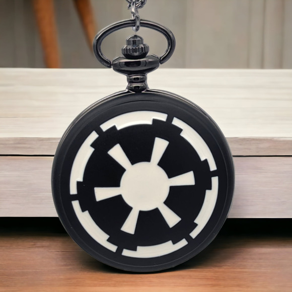 Accessories Star Wars Pocket Watch New Galactic Empire Symbol